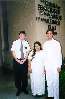 Myself and Elder Lima with Juani Huaman before her baptism