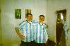 Elder Berry and I in our matching Argentine jerseys!
