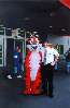 Hanging with Tony the Tiger outside of Wal-Mart