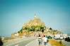 The island/abbey of Mont Sant Michel, France