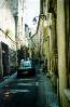 A very narrow street in Arles, France