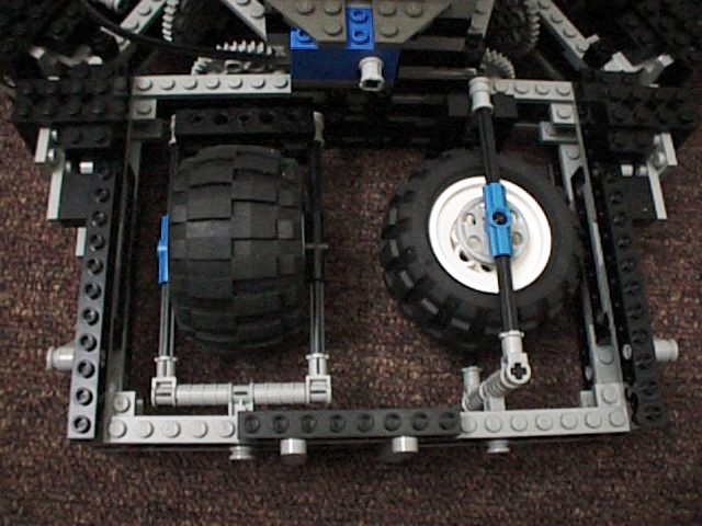 A single wheel assembly