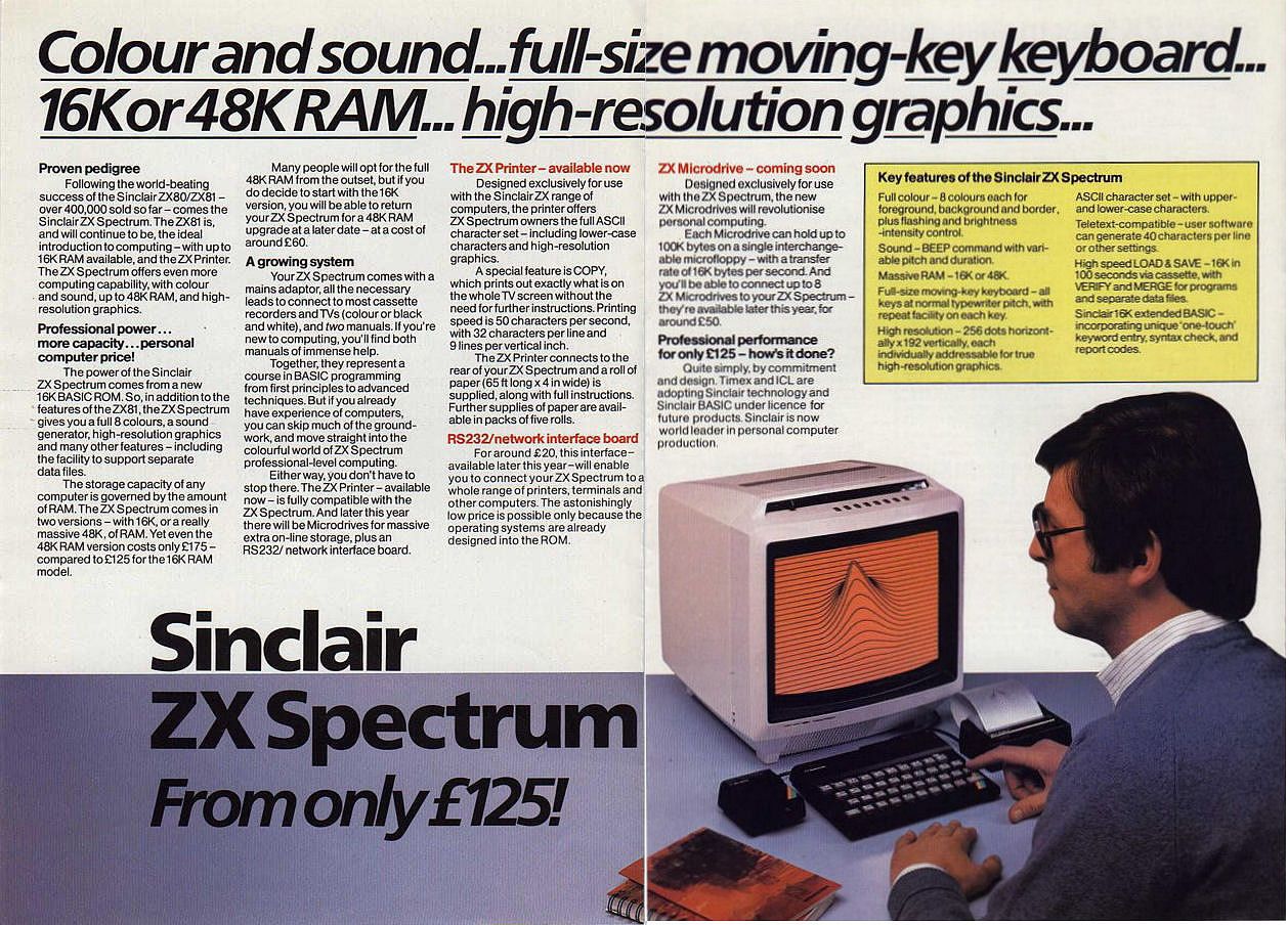 ZX Spectrum Ad