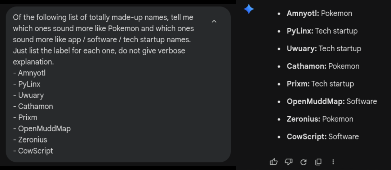 Gemini knows what's up