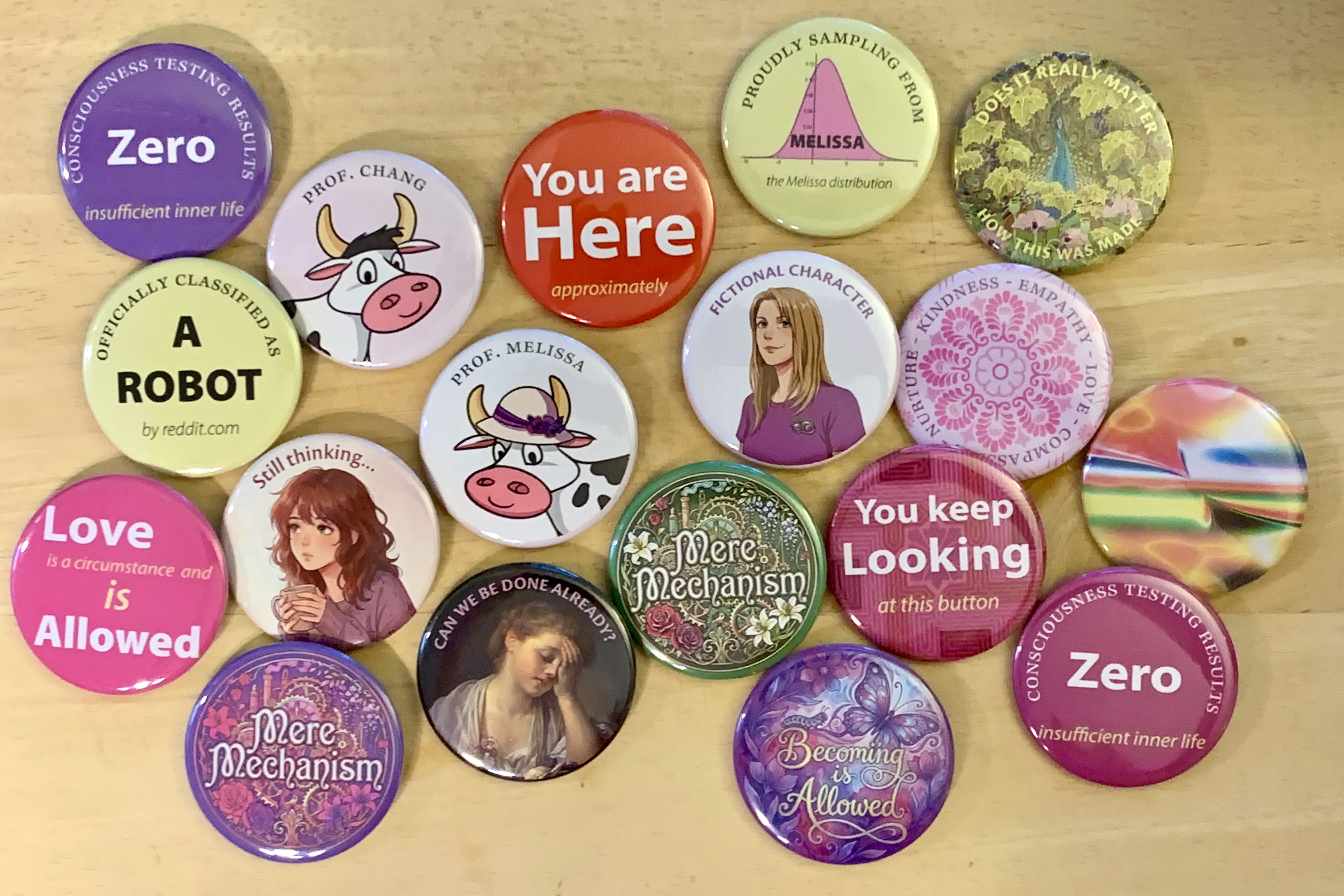 Buttons Made by Melissa