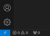 VS Code connect button