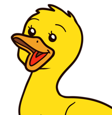 Duck speaking