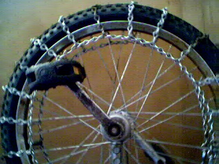 Bicycle snow chains deals