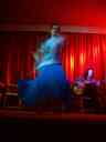 A flamenco dancer in Barcelona.