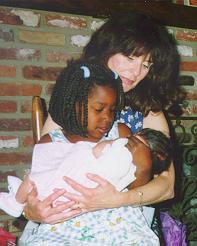 With Janice and Caitlin Martin