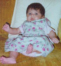 Showing how she can kick