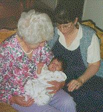 With Mom and Grandma Peg