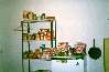 The [well-stocked] kitchen of our apartment in Banfield