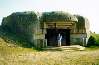 My dad outside a German bunker on the French coast