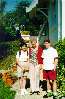 My mom, Helene Bourillon, and Zach