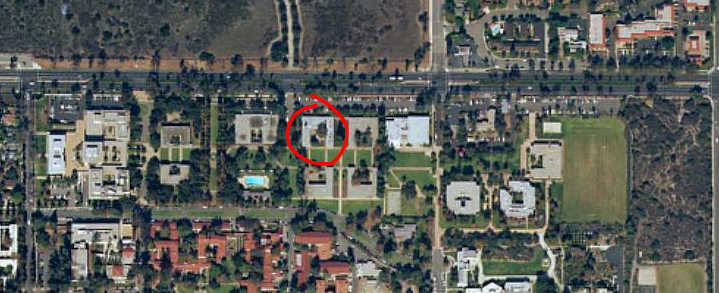 South circled on Mudd map