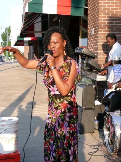 Singer on Beale Street