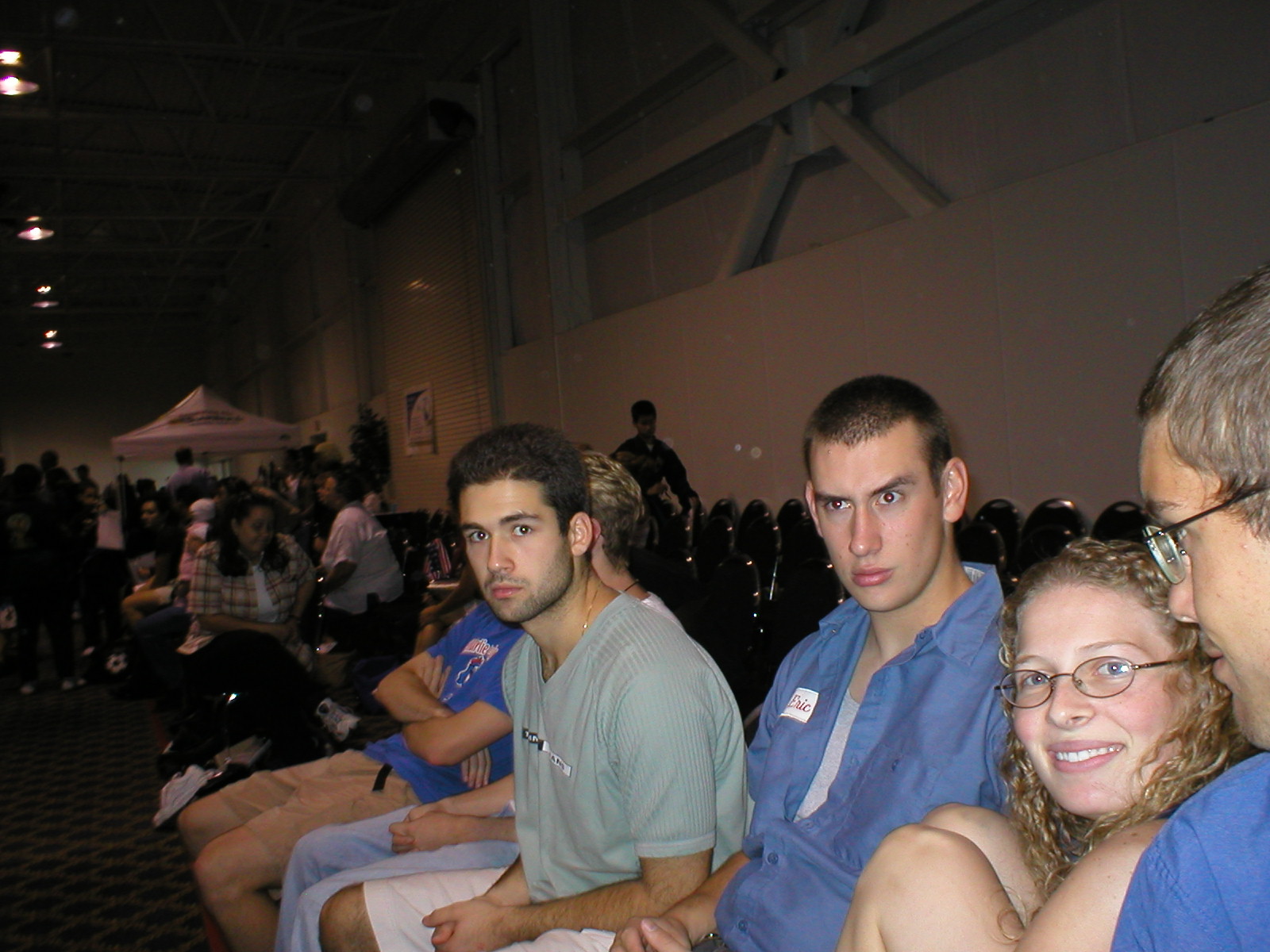 Chip, Nick, Mark, Conrad, Erin, and Ryan (cheering in Vegas)