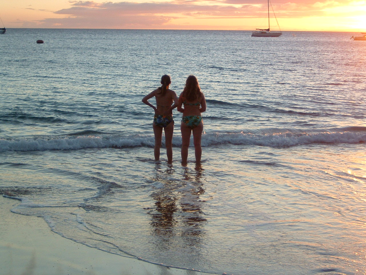 Becky and Me in Hawaii 2003