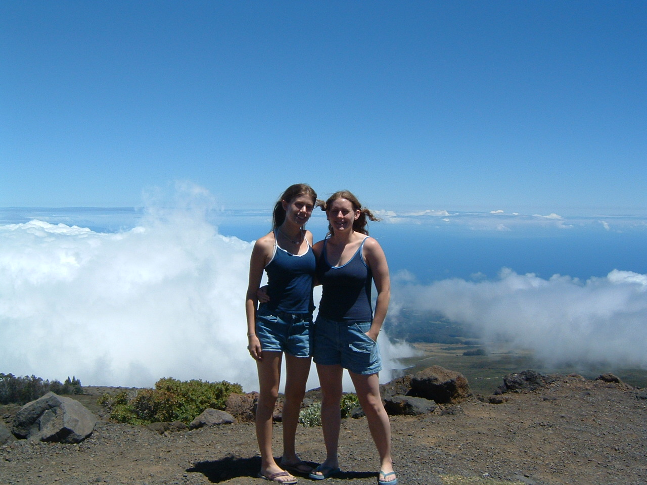 Becky and Me in Hawaii 2003