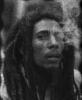 Bob Marley exhaling